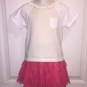 Matilda Jane 2 pc Tutu Skirt & Top 2 NWOT